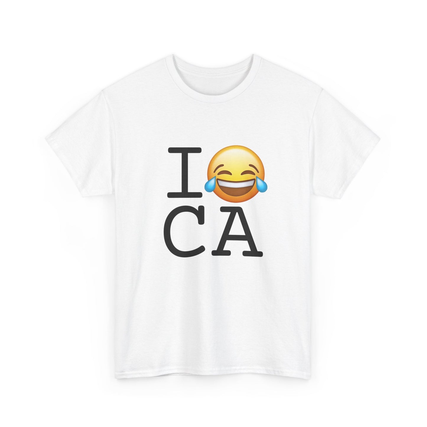 "I'm Laughing at California" Tee