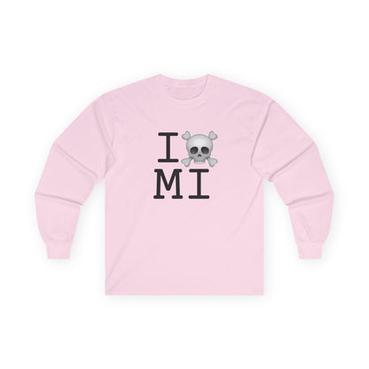 "I'm a Pirate in Michigan" Long Sleeve Shirt