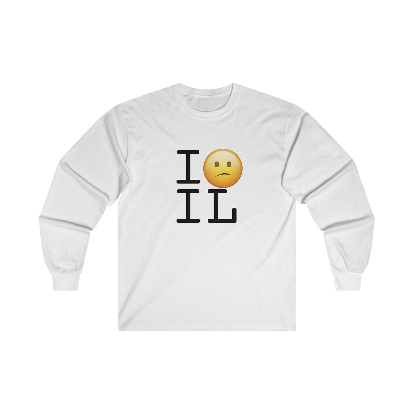 "I'm Confused by Illinois" Long Sleeve Shirt