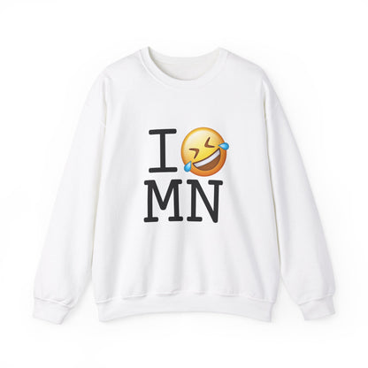 "I Laugh Hard (LMFAO) at Minnesota" Sweatshirt