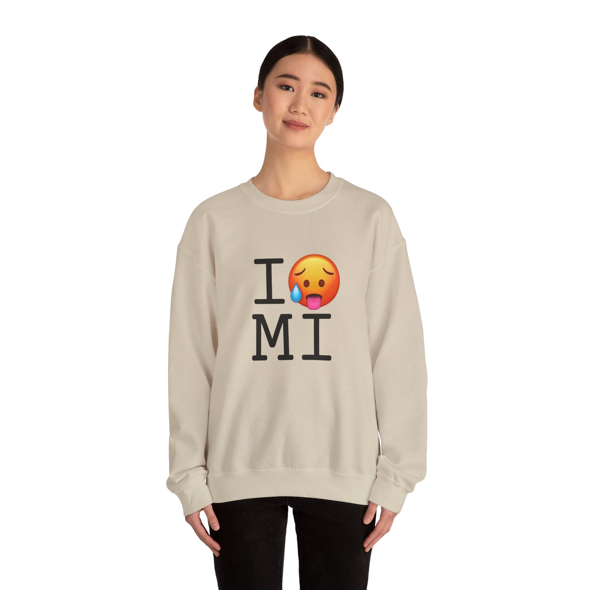 "I'm Hot in Michigan" Sweatshirt