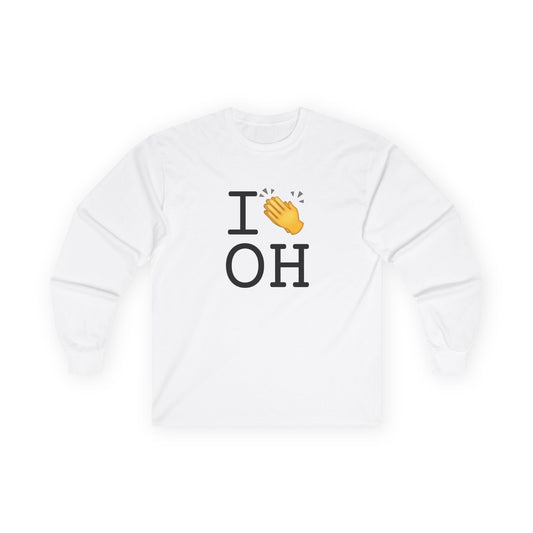"I Applaud Ohio" Long Sleeve Shirt