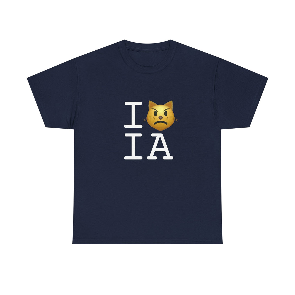 "I'm a Pouting Cat about Iowa" Tee