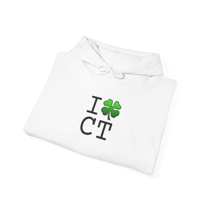 "I'm Lucky (Clover) in Connecticut" Hoodie