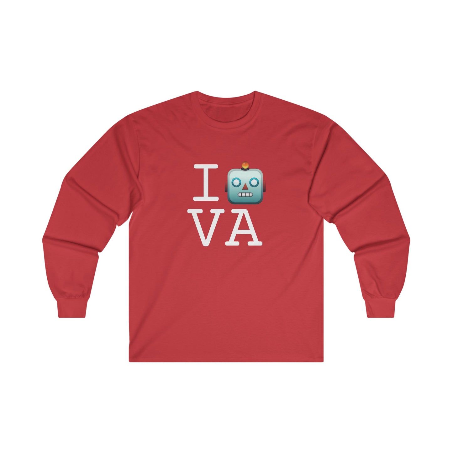 "I'm a Robot in Virginia" Long Sleeve Shirt