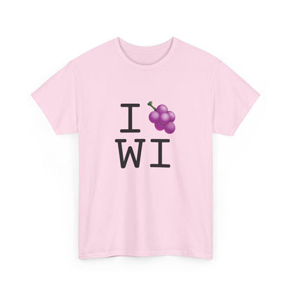 "I Grape Wisconsin" Tee