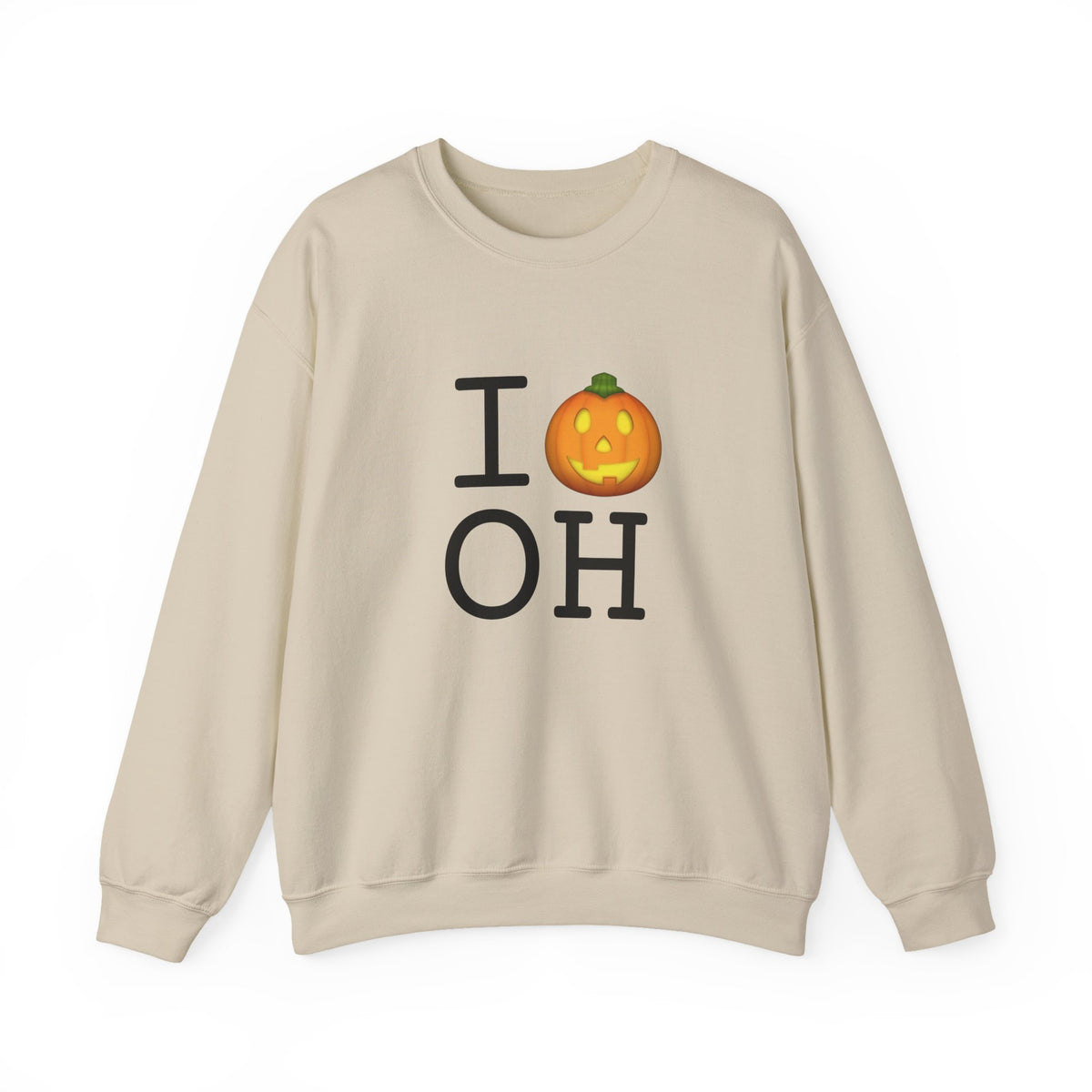 "I Jack-O-Lantern (Pumpkin) Ohio" Sweatshirt