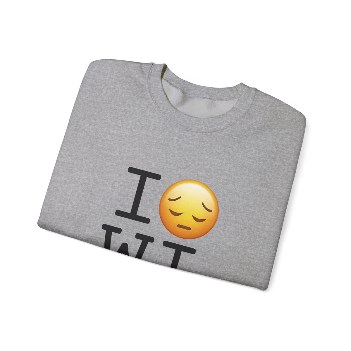 "I'm Depressed about Wisconsin" Sweatshirt