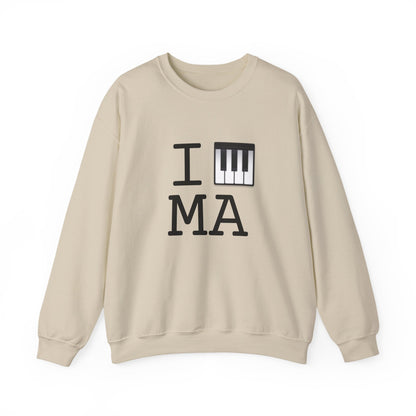 "I Piano Massachusetts" Sweatshirt