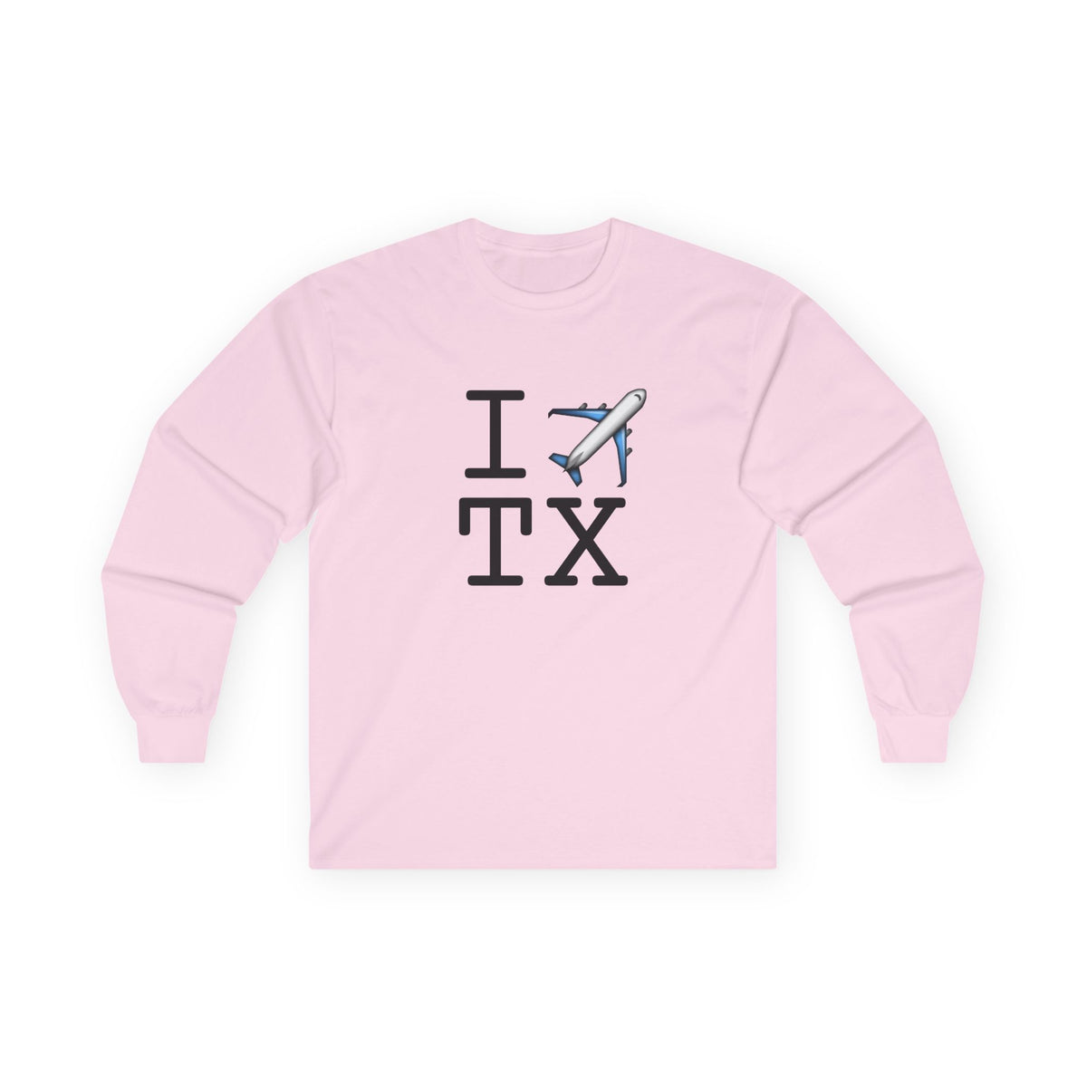 "I Fly Over Texas" Long Sleeve Shirt
