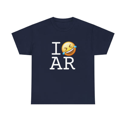 "I Laugh Hard (LMFAO) at Arkansas" Tee