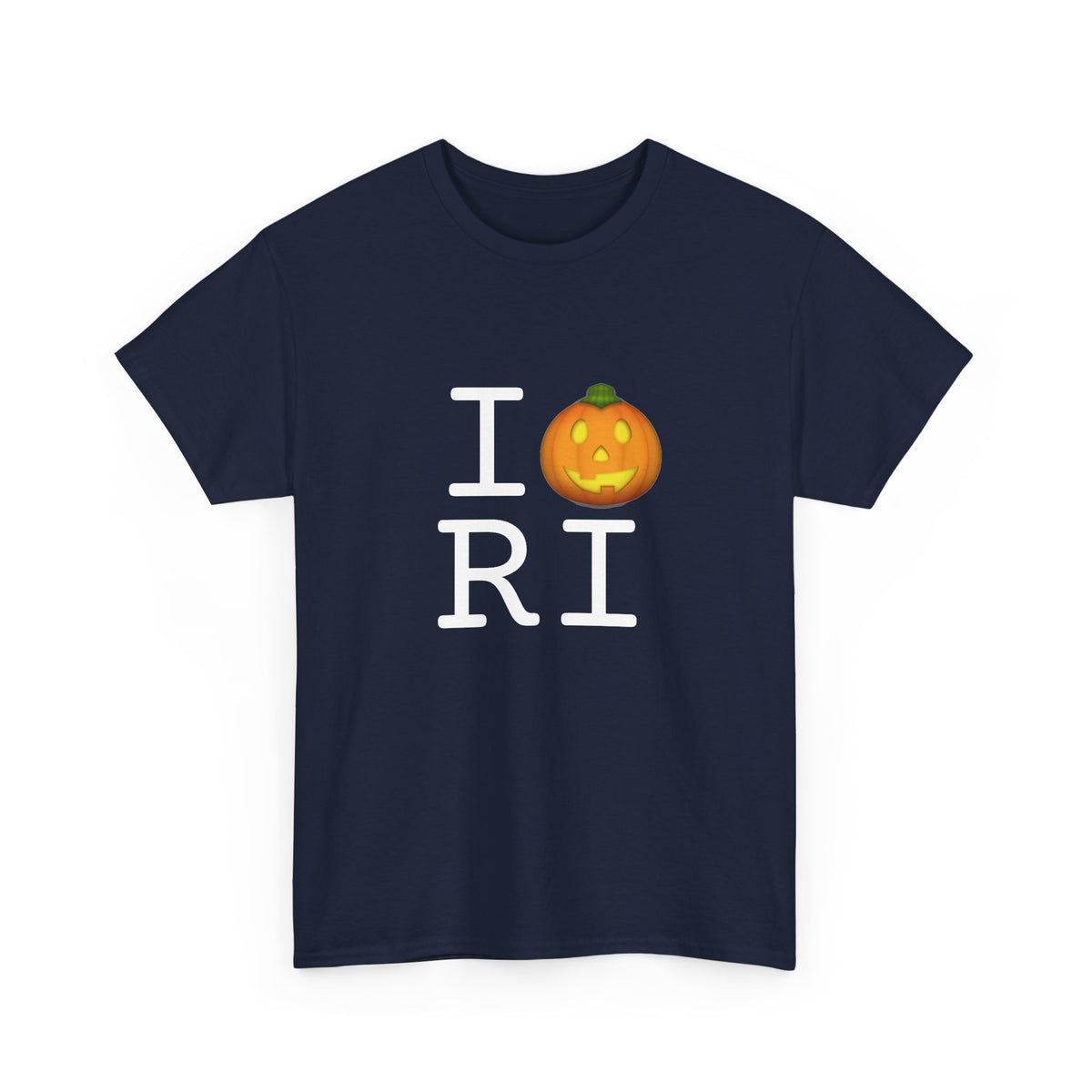 "I Jack-O-Lantern (Pumpkin) Rhode Island" Tee