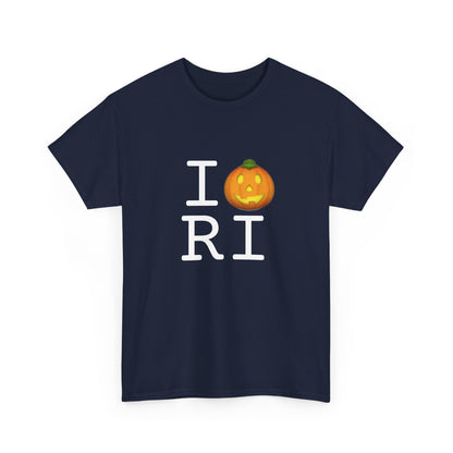 "I Jack-O-Lantern (Pumpkin) Rhode Island" Tee