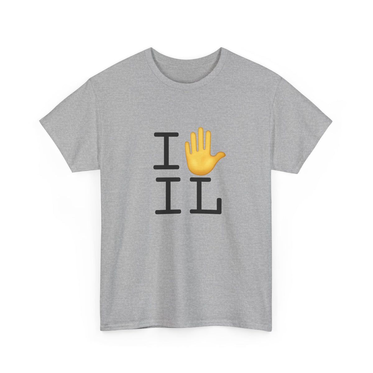 "I Stop (Raised Hand) Illinois" Tee