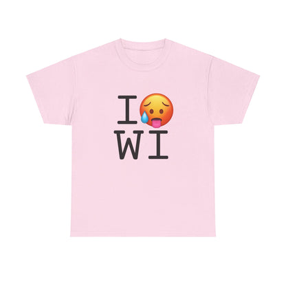"I'm Hot in Wisconsin" Tee