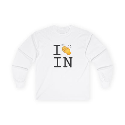 "I Applaud Indiana" Long Sleeve Shirt