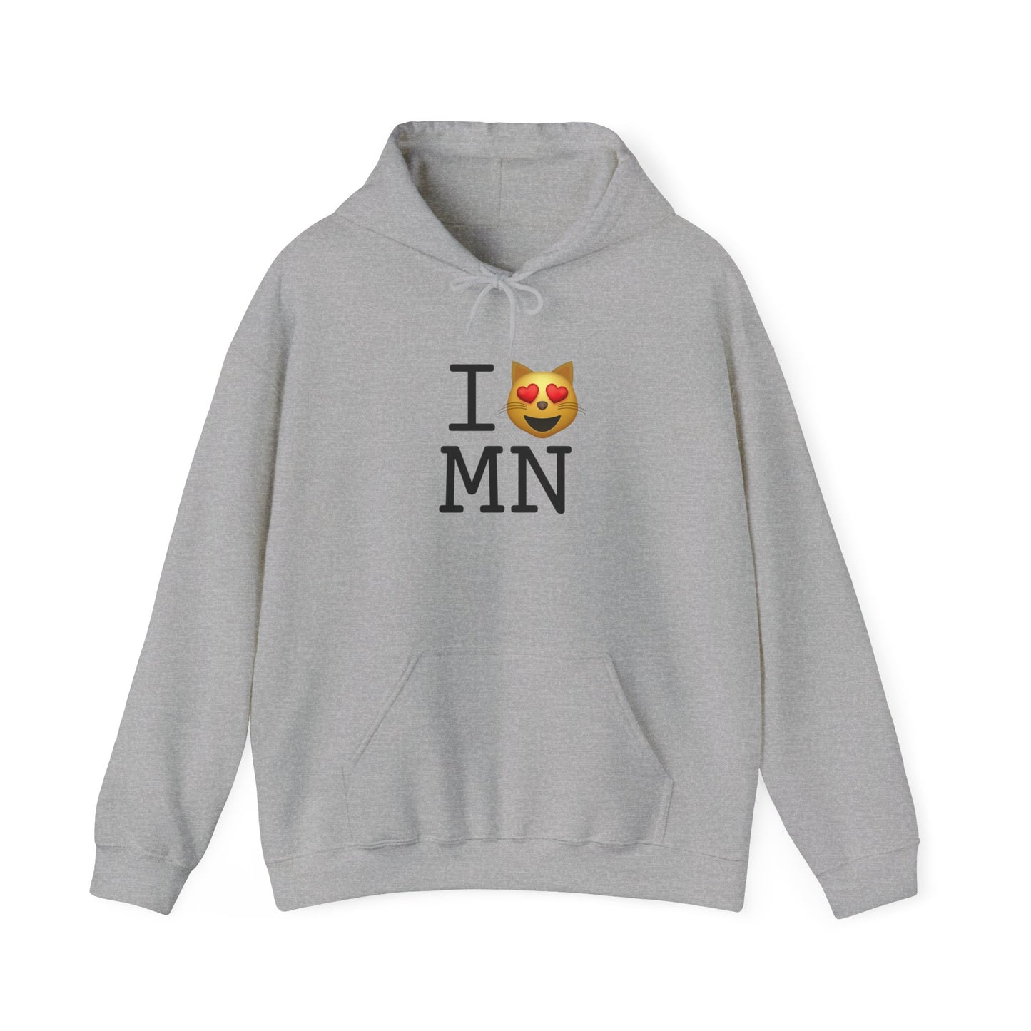 "I'm a Cat that Loves Minnesota" Hoodie