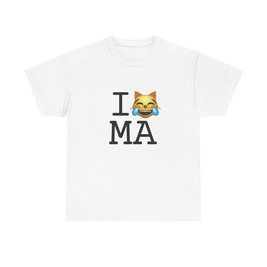 "I'm Laughing like a Cat at Massachusetts" Tee