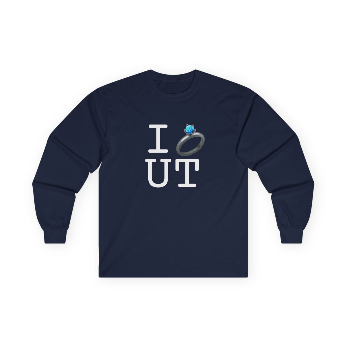 "I'm Married to (Diamond Ring) Utah" Long Sleeve Shirt