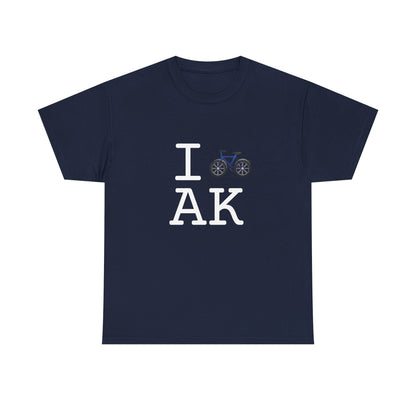 "I Bicycle Alaska" Tee