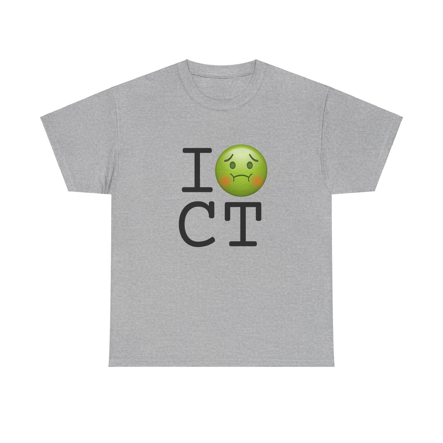 "I'm Nauseous about Connecticut" Tee