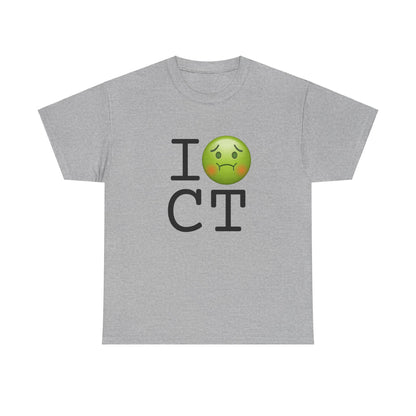 "I'm Nauseous about Connecticut" Tee