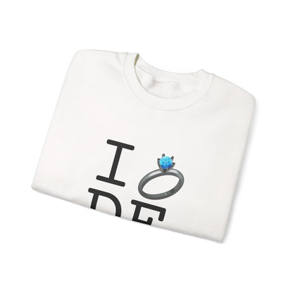 "I'm Married to (Diamond Ring) Delaware" Sweatshirt
