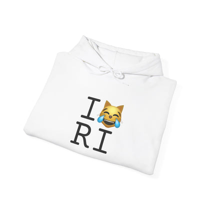 "I'm Laughing like a Cat at Rhode Island" Hoodie