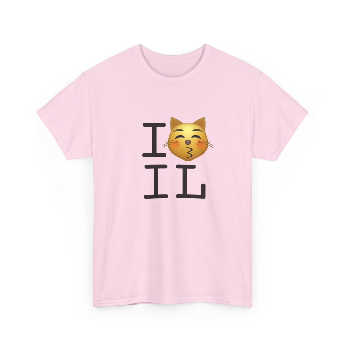 "I'm a Kissing Cat toward Illinois" Tee