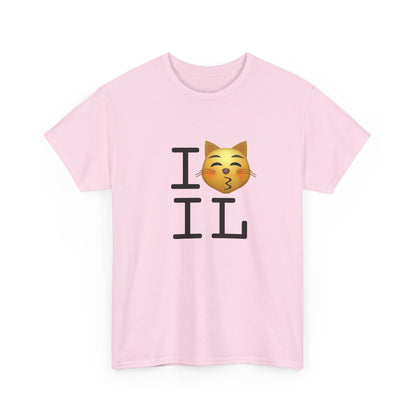 "I'm a Kissing Cat toward Illinois" Tee