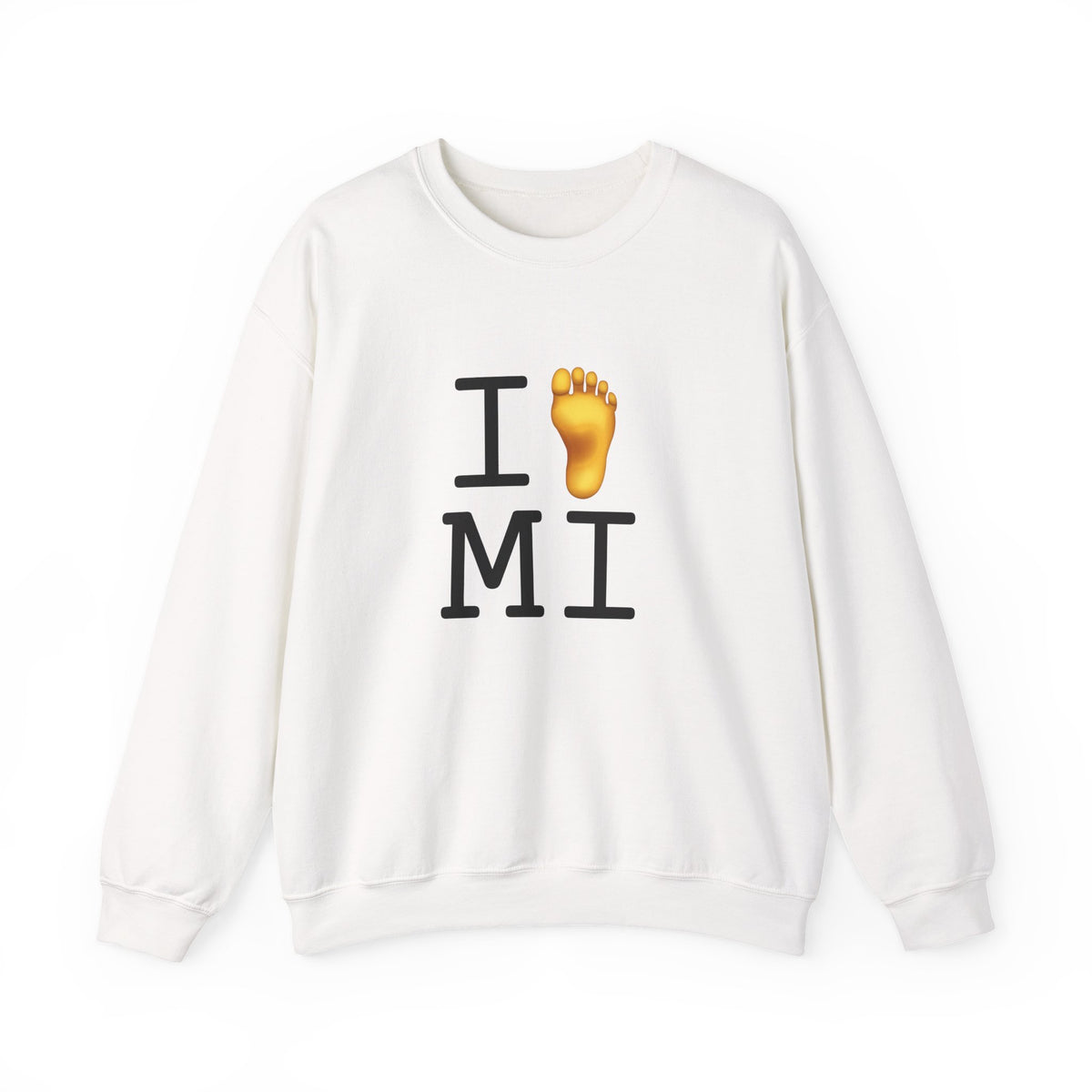 "I Foot Michigan" Sweatshirt
