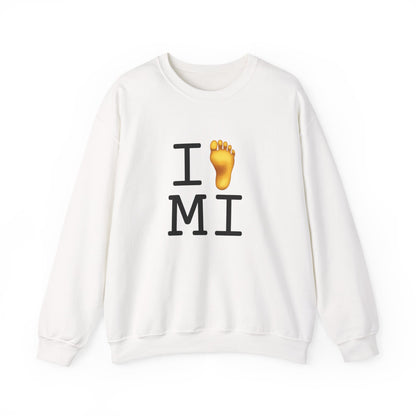 "I Foot Michigan" Sweatshirt