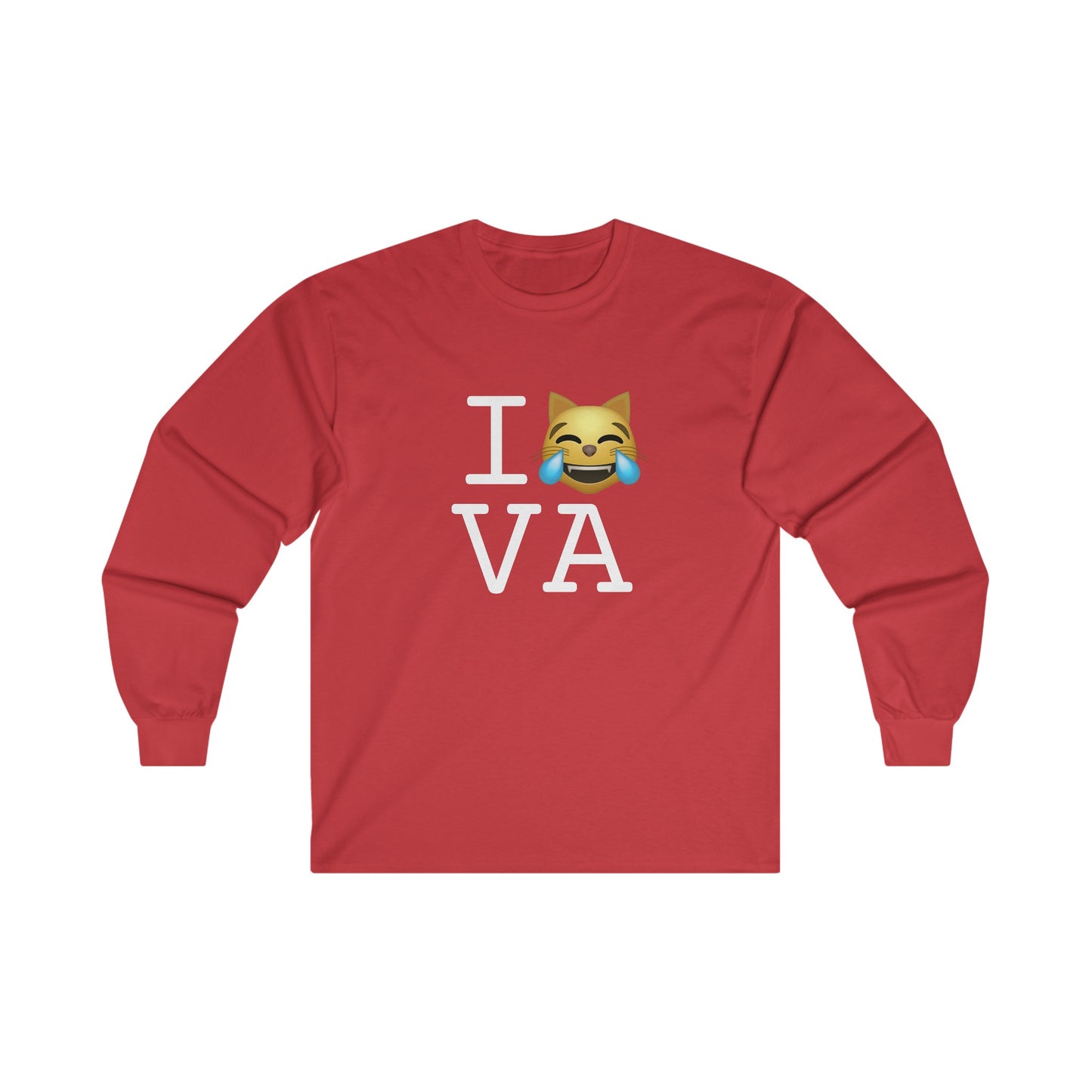 "I'm Laughing like a Cat at Virginia" Long Sleeve Shirt