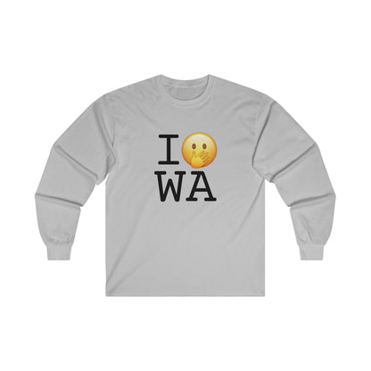 "I Messed Up (Oops) in Washington" Long Sleeve Shirt