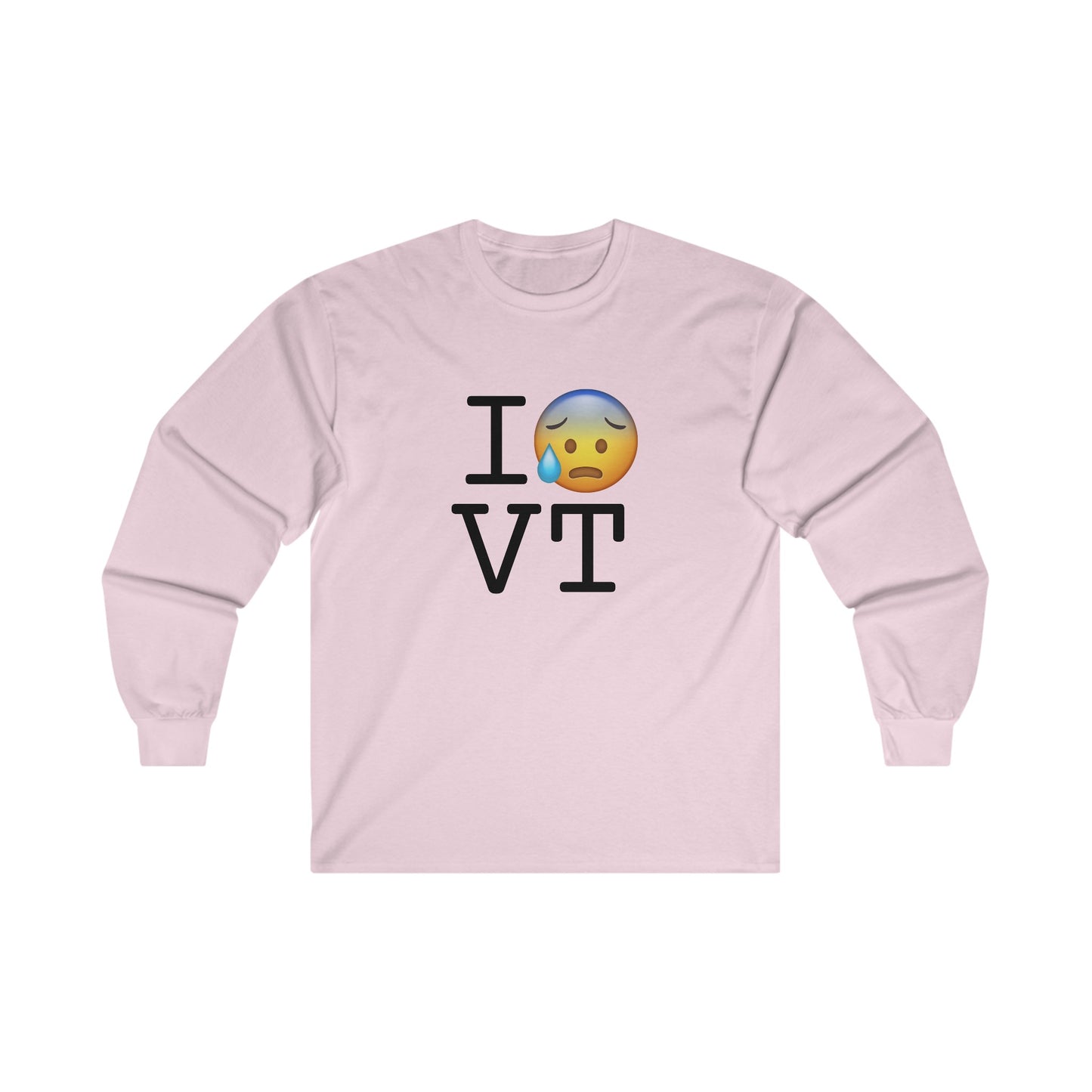 "I'm in a Cold Sweat about Vermont" Long Sleeve Shirt