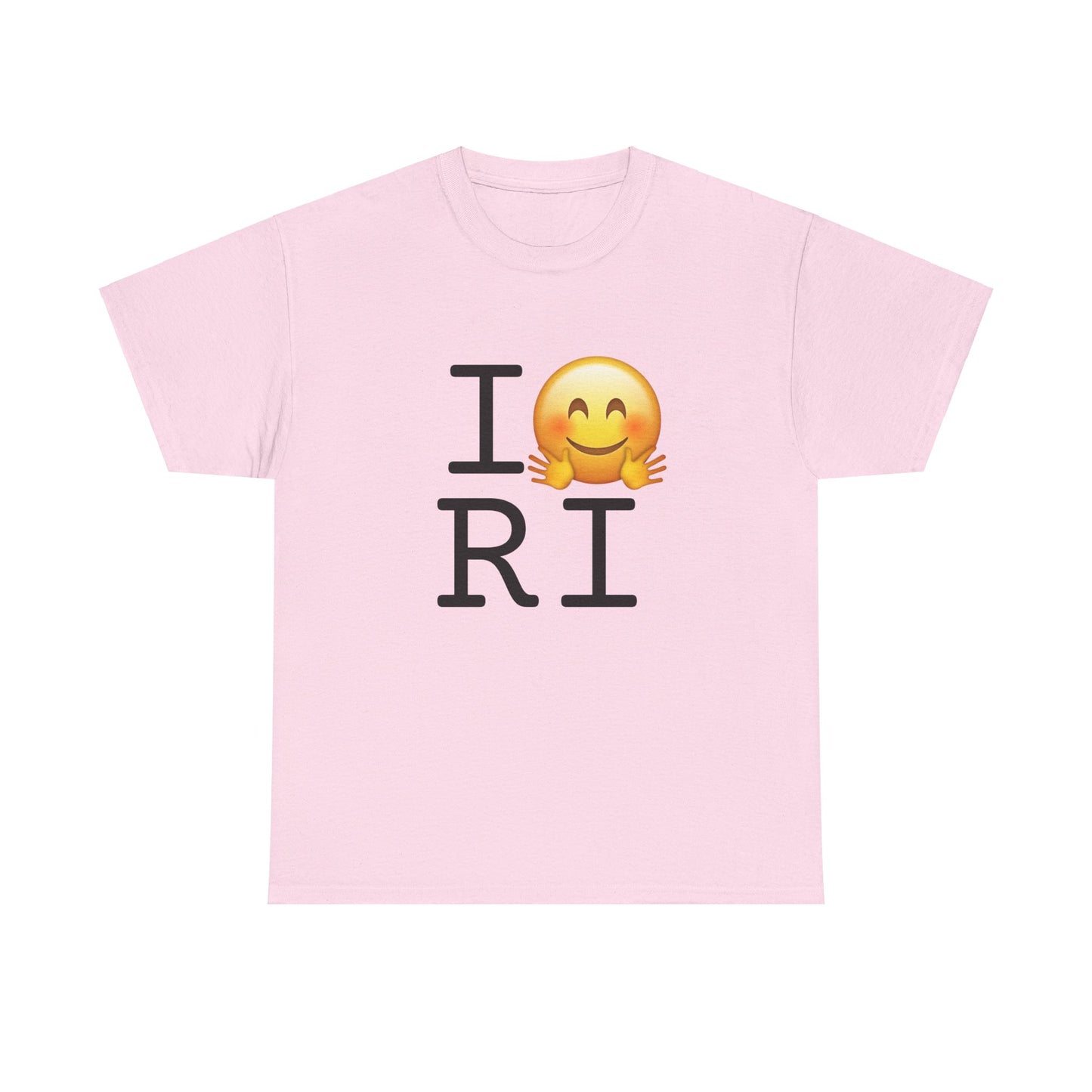 "I Hug Rhode Island" Tee