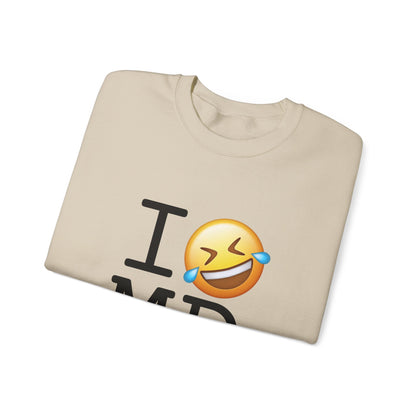 "I Laugh Hard (LMFAO) at Maryland" Sweatshirt