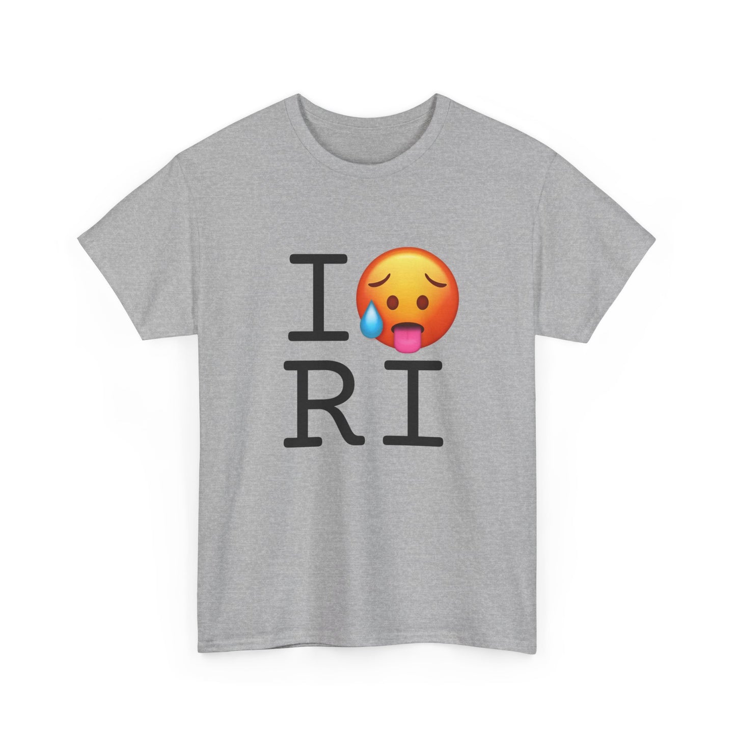 "I'm Hot in Rhode Island" Tee
