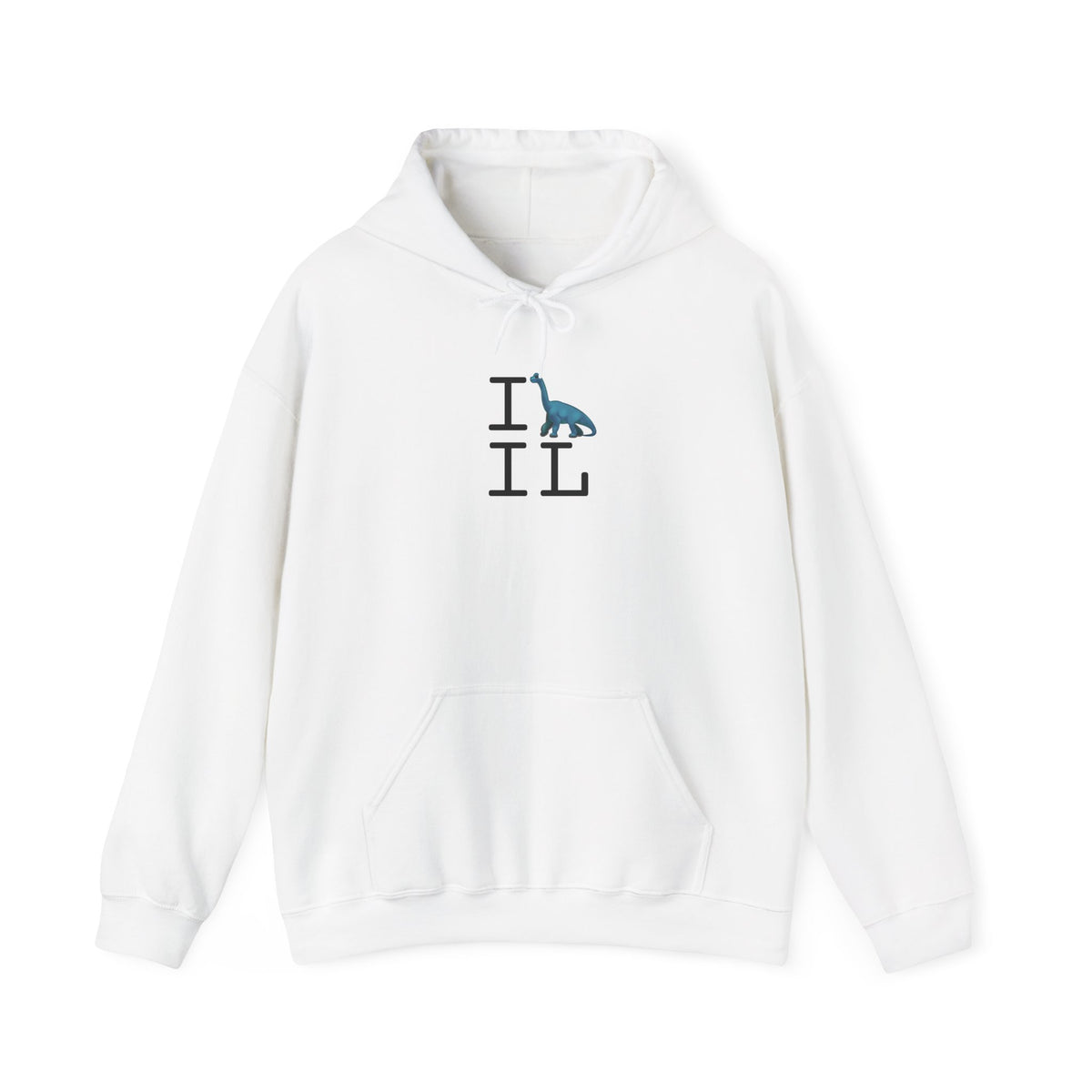 "I'm a Dinosaur in Illinois" Hoodie