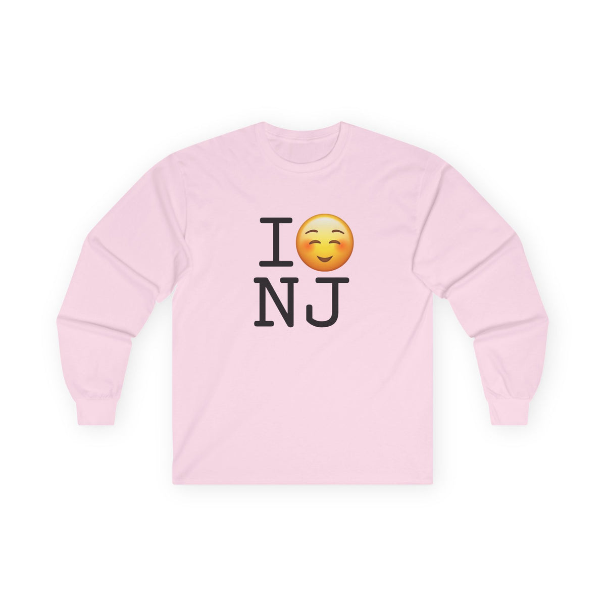 "I Blush at New Jersey" Long Sleeve Shirt