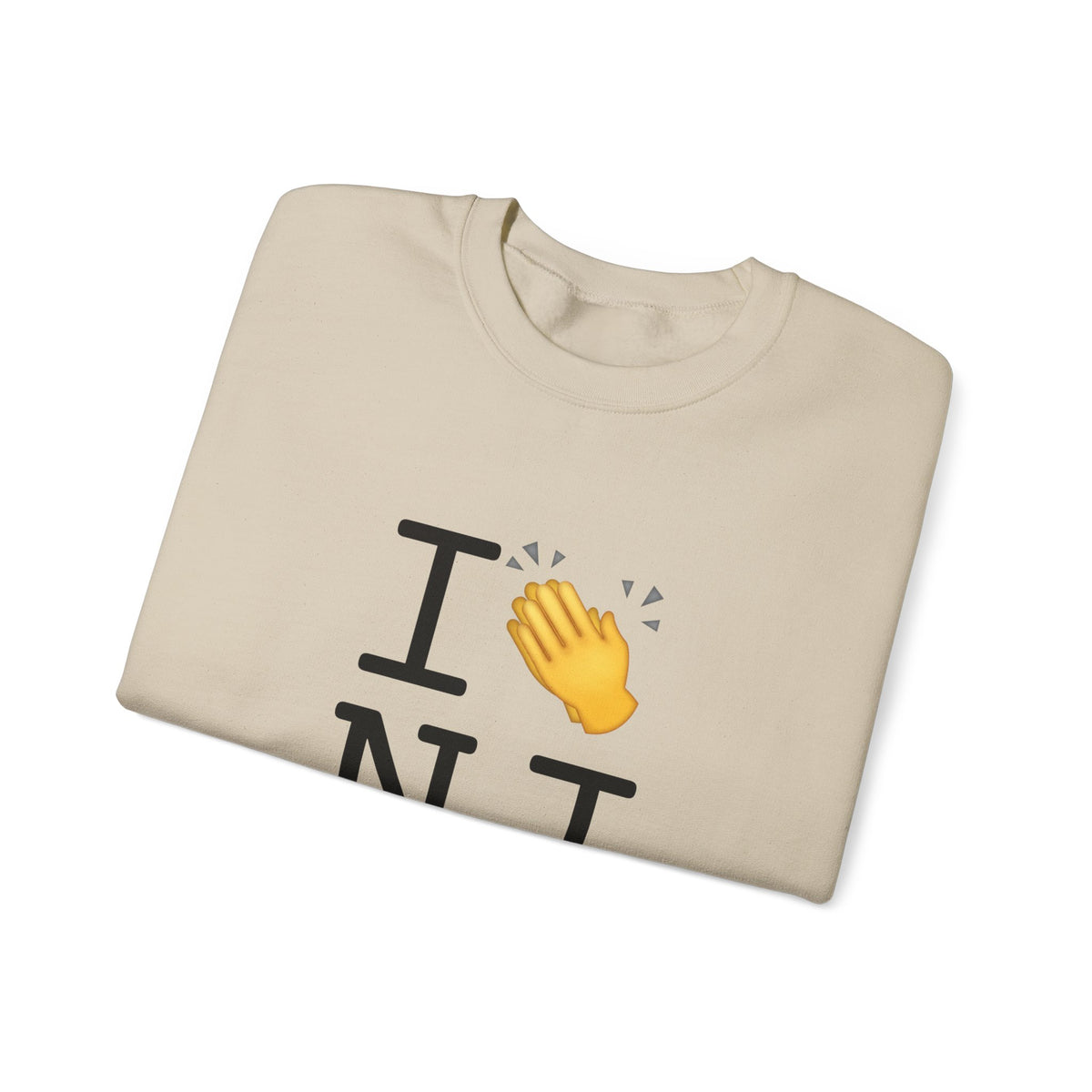"I Applaud New Jersey" Sweatshirt