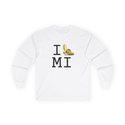 "I'm Bananas about Michigan" Long Sleeve Shirt