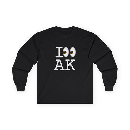 "I Look at Alaska" Long Sleeve Shirt