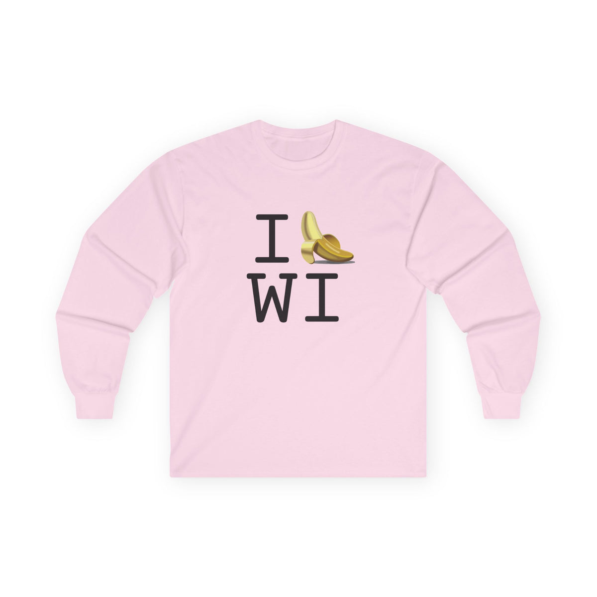 "I'm Bananas about Wisconsin" Long Sleeve Shirt