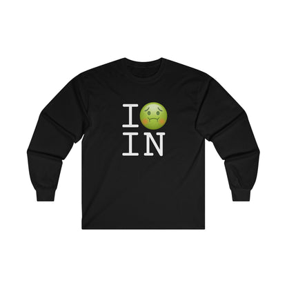 "I'm Nauseous about Indiana" Long Sleeve Shirt