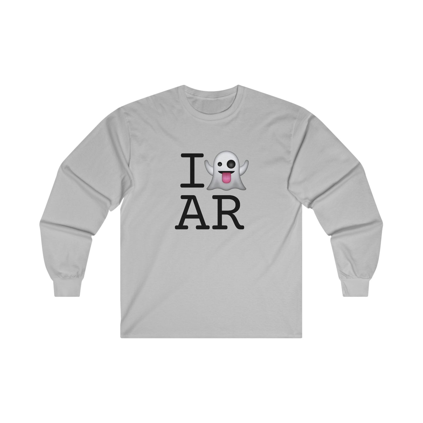 "I'm Ghosting Arkansas" Long Sleeve Shirt