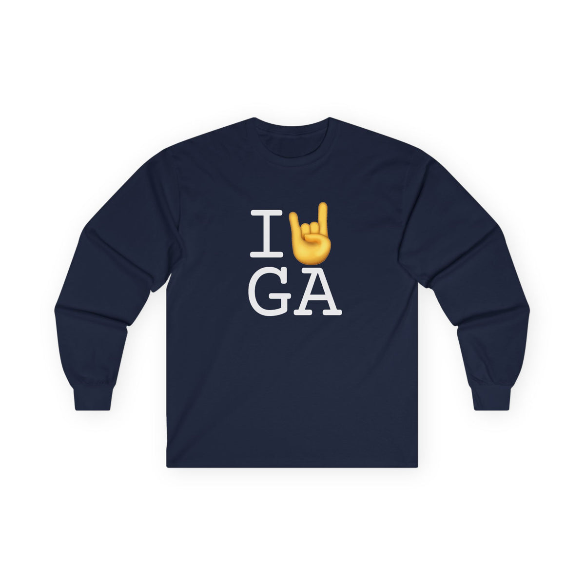 "I Rock On with Georgia" Long Sleeve Shirt