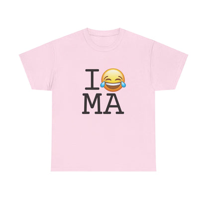 "I'm Laughing at Massachusetts" Tee