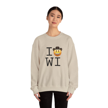 "I'm a Cowboy or Cowgirl in Wisconsin" Sweatshirt