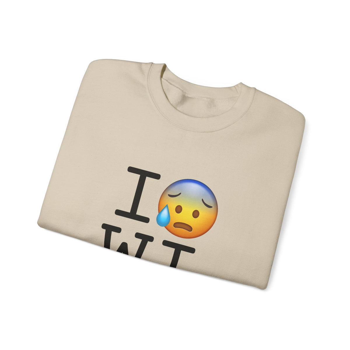 "I'm Anxiously Sweating in Wisconsin" Sweatshirt